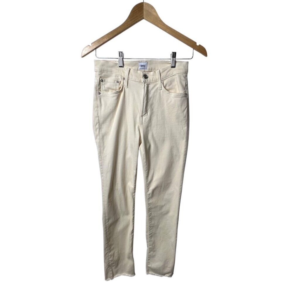 Edwin cream color cut off jeans women's‎ size 25